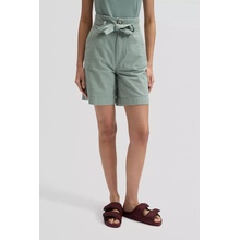 Lee Dámske ľanové kraťasy Regular Pleated Bermuda 112378908 zelená