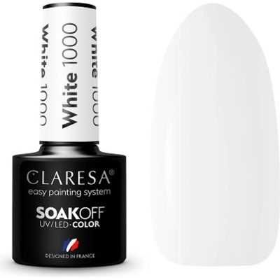 Claresa Gél lak White 1000 5 g