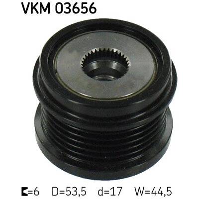 Voľnobeżka alternátora SKF VKM 03656