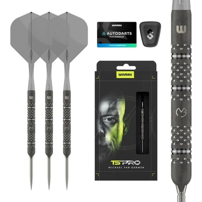 Šipky steel Winmau MvG TS PRO 25g 90% wolfram