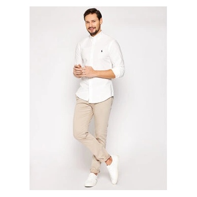 Polo Ralph Lauren košeľa Classics slim fit 710736557 biela