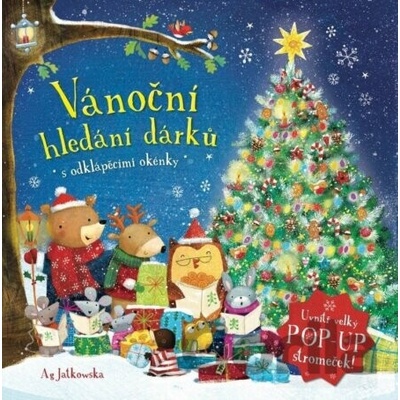 Vánoční hledání dárků s odklápěcími okénky