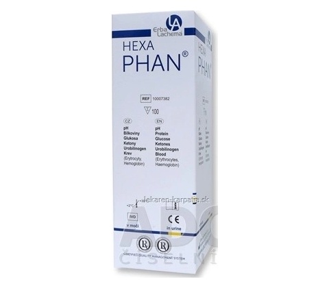 Erba Lachema Hexaphan 100 ks
