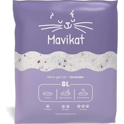 Mavikat Podstielka pre mačku Lavender 8 l