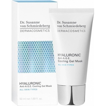 Dermacosmetics Dr. Susanne Von Schmiedeberg Hyaluronic Anti-A. G. E. Cooling Gel Mask Маска за лице дамски 50ml