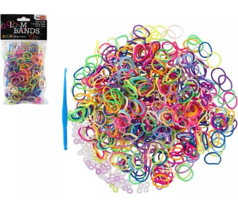 Gumičky Loom 600 ks