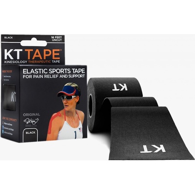 KT Tape Original Jumbo Uncut Black 5 cm x 38m