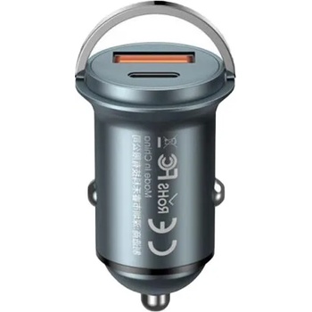 Image 1 of REMAX Зарядно за автомобил REMAX Lindo RCC233 3A-27W USB+PD Син (455992)