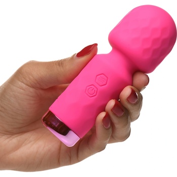 Image 1 of Bang! 10X Mini Silicone Wand Pink