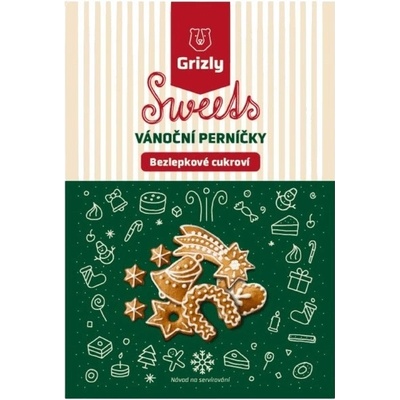 GRIZLY Sweets Směs na vánoční perníčky bezlepkové 560 g