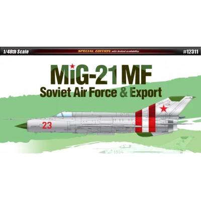 Academy Изтребител МиГ-21 " MiG-21MF" Soviet Air Force & Export (12311)