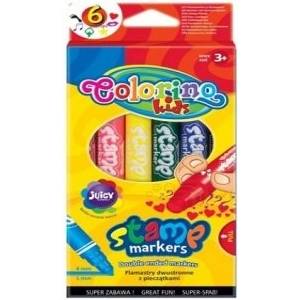 Colorino - Маркери с печати 6 цвята