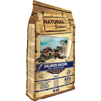 Natural Greatness Salmon Recipe Medium & Large /losos/ 10 kg
