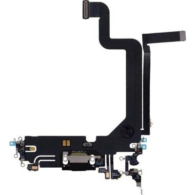 Nabíjecí obvod + Flex kabel iPhone 14 Pro Max - černý - aftermarket IPH1746