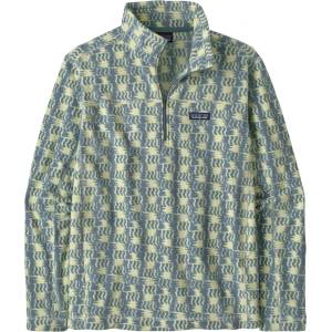 Patagonia Мъжки поларен пуловер Patagonia Micro D P/O Fleece jumper - Sun Quilt: Blue Sage (005-5915-0712)