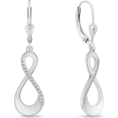 Brilio Silver náušnice SILVER022