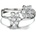 Silenti Jewelry Сребърен пръстен "Съкровище" - 10 - 62 мм (19.7мм диам. )