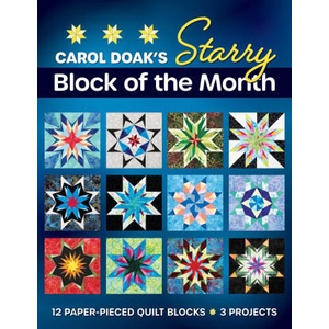 Carol Doak's Starry Block of the Month | DOAK CAROL (ISBN: 9781644036051)