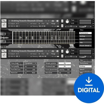 Impact Soundworks Plectra Series 1: 8-string Acoustic Bouzouki (Дигитален продукт)