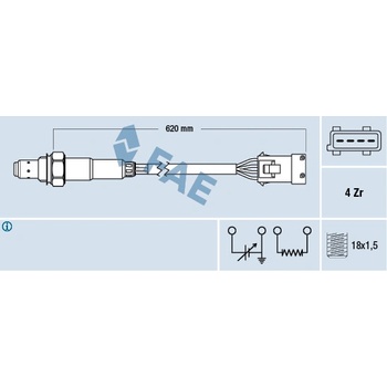 Lambda sonda FAE 77164