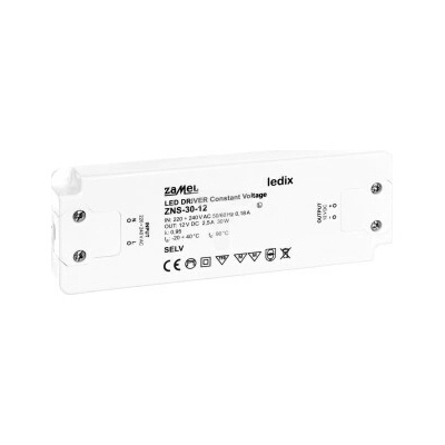 Zamel Napájecí zdroj Slim 12V DC 30W ZNS-30-12