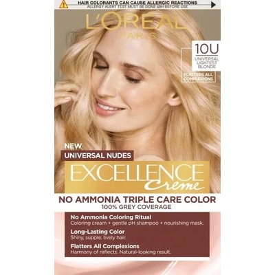 L'Oréal L'Oréal Еxcellence Безамонячна боя, 10U Universal Lightest Blonde