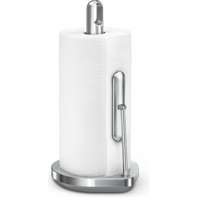simplehuman držák na kuchyňské utěrky stříbrná
