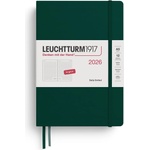 Leuchtturm1917 372479 Weekly Calendar & Notebook Medium (A5) 2026, 12 Months, Ink, German (372479)