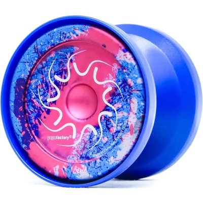 YoyoFactory Nine Dragons freestyle kovové yoyo Galaxy Blue