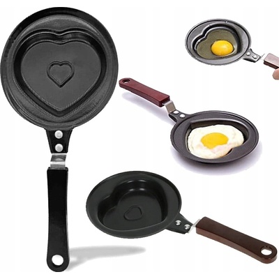 Panvica na vajcia a ProOrient MALÉ SRDIEČKO 12 cm non-stick nepriľnavá