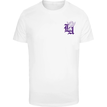 Mister Tee Тениска Guardian Angel Of LA Tee white XXLUB-MT3777-00220 - Тъмносив, размер XS