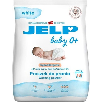 Jelp Baby 0+ prášek White 1,35 kg 18 PD