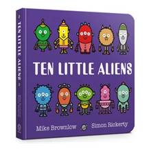 Ten Little Aliens Board Book