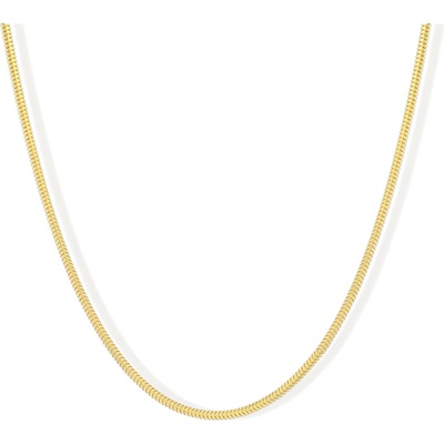 Lillian Vassago Jemný zlatý řetízek, lanko LLV59-GCH029 Bílá