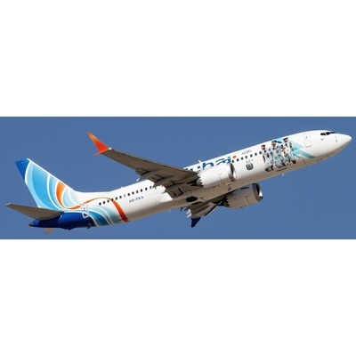 Phoenix B737 MAX 8 FlyDubai Vamos Argentina! Colors 1:400