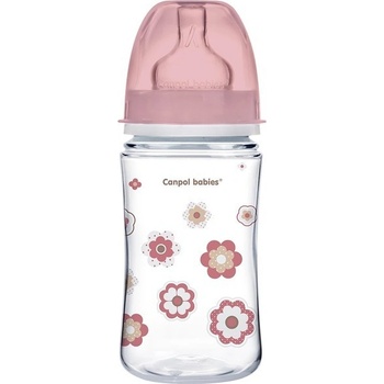 Canpol babies EasyStart Newborn baby 240ml ružové