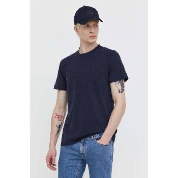 Superdry Памучна тениска Superdry в тъмносиньо с апликация (M1011908A.09S)