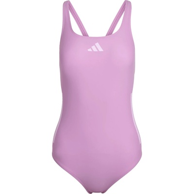 Adidas Дамски бански костюм adidas Women's 3 Stripes Bold Swimsuit - Preloved Purple / Bliss Lilac - размер 44 (EU) (150-4471-0616)