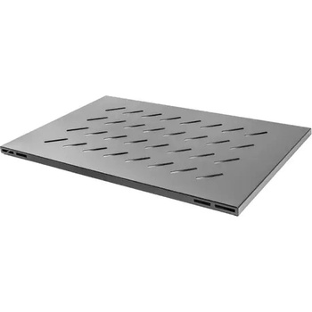 Lanberg Аксесоар, Lanberg 19"" fixed shelf 1U / 465x715mm, max load capacity up to 15kg, black (AK-1009-B)