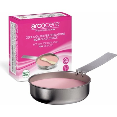 Arcocere Professional Wax Stripless bezpáskový vosk na epilaci na obličej a tělo natural 120 g