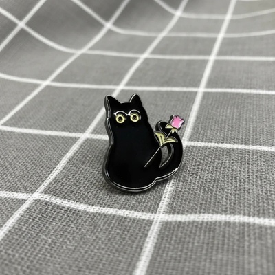 Pinarna Kočička s růžovým tulipánem