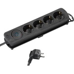Vivanco 4 plug 1,4 m Switch (37644)