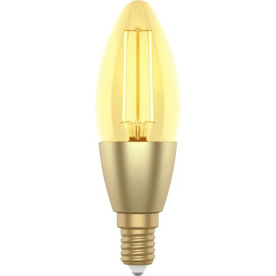 WOOX смарт крушка Light - R5141 - WiFi Smart Filament Candle Blub E14 Type C37, 4.9W/50W, 470lm (R5141)