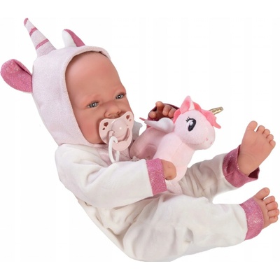 Antonio Juan 50268 NACIDA realistická miminko s celovinylovým tělem 42 cm
