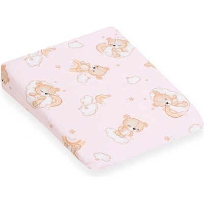 New Baby Poťah na dojčenský vankúš klin BASIC pink