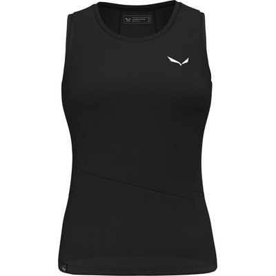 Salewa Дамски потник с широка презрамка Salewa Women's Puez Sporty Dry Tank Tank top - Black Out - размер 38 (EU) (916-0659-0614)