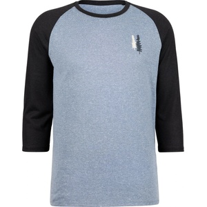 Stoic Мъжка спортна тениска Stoic Hemp15 LofsdalenSt. III 3/4 Sport shirt - Ocean Blue / Black (216-8466-0212)