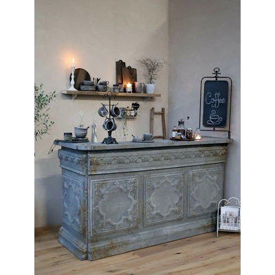 Chic Antique Vintage dosk 217 x 76 x 118 cm mocca