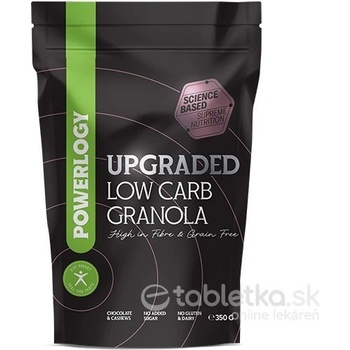 Powerlogy Upgraded Granola granola low carb Dark Chocolate -Strawberry 350 g