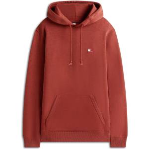 Tommy Hilfiger Суичър Tommy Jeans XS Badge Hoodie - Terracotta Hthr